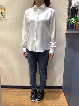 「オシャレ」｜BRICK HOUSE by Tokyo Shirts 大分アミュプラザ店さん（レディース・152cm）の秋コーディネート