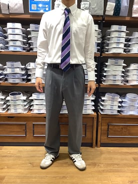 「オシャレ」｜BRICK HOUSE by Tokyo Shirts 大分アミュプラザ店さん（メンズ・168cm）の秋コーディネート