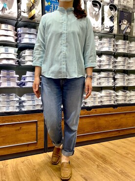 BRICK HOUSE by Tokyo Shirts 大分アミュプラザ店さん（レディース・160cm）の夏コーディネート