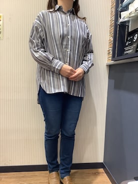 「お花見」｜BRICK HOUSE by Tokyo Shirts 大分アミュプラザ店さん（レディース・160cm）の春コーディネート