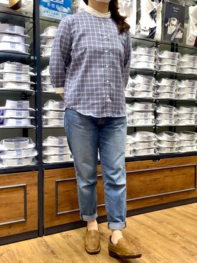 BRICK HOUSE by Tokyo Shirts 大分アミュプラザ店さん（レディース・160cm）の夏コーディネート