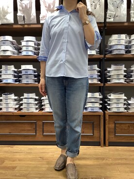 BRICK HOUSE by Tokyo Shirts 大分アミュプラザ店さんのコーディネート