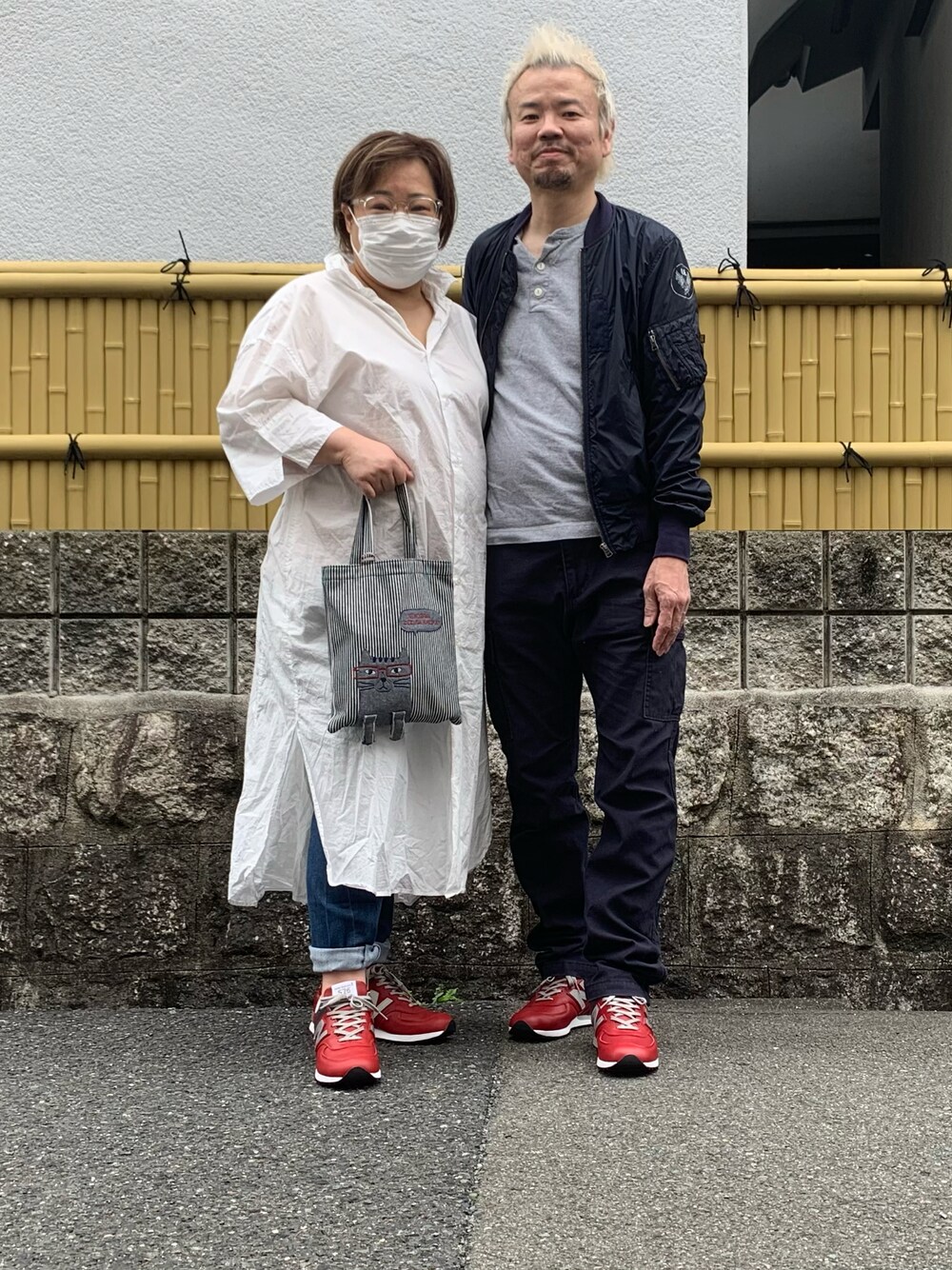 「ALPHAのアイテム（ミリタリージャケット、ブラック系）」を使った、NYLON Franさん（メンズ・173cm）の春コーディネートの1枚目の写真