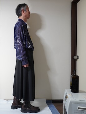 「LibertyDoll（リバティードール）のアイテム」を使った、かんちゃんさん（メンズ・166cm）の冬コーディネート