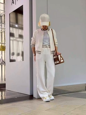 「ARMANI EXCHANGE（アルマーニエクスチェンジ）のアイテム」を使った、yk_naeさん（レディース・152cm）の春コーディネート