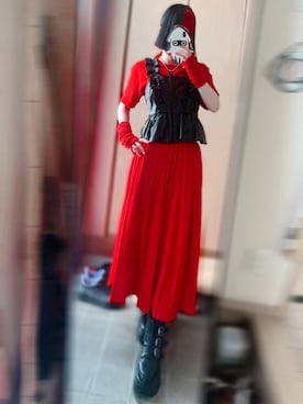 「アイテム（その他トップス）」を使った、都さん（レディース・162cm）の夏コーディネート