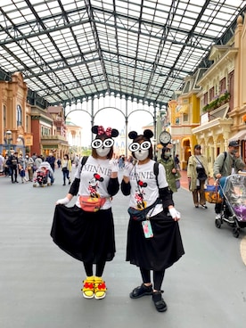 「ROXY（ロキシー）のアイテム（バッグ）」を使った、miyumiyaさん（レディース・156cm）の夏コーディネート