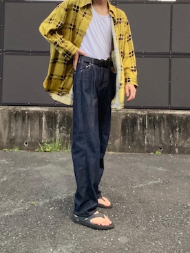 「DIGAWEL（ディガウェル）のアイテム（パンツ）」を使った、taltal1999さん（メンズ・174cm）の夏コーディネート