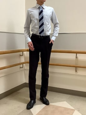 BRICK HOUSE by Tokyo Shirts 秋田イオンモール店さん（メンズ・185cm）の冬コーディネート