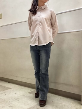 BRICK HOUSE by Tokyo Shirts 秋田イオンモール店さん（レディース・166cm）の冬コーディネート