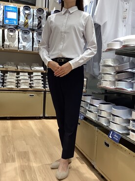 BRICK HOUSE by Tokyo Shirts 秋田イオンモール店さん（レディース・165cm）の夏コーディネート