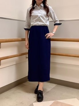 BRICK HOUSE by Tokyo Shirts 秋田イオンモール店さん（レディース・165cm）の夏コーディネート