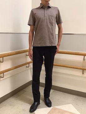 「ビジネススタイル」｜BRICK HOUSE by Tokyo Shirts 秋田イオンモール店さん（メンズ・184cm）の夏コーディネート
