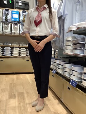 BRICK HOUSE by Tokyo Shirts 秋田イオンモール店さん（レディース・165cm）の夏コーディネート