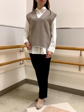 BRICK HOUSE by Tokyo Shirts 秋田イオンモール店さん（レディース・165cm）の秋コーディネート