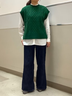 BRICK HOUSE by Tokyo Shirts 秋田イオンモール店さん（レディース・165cm）の秋コーディネート