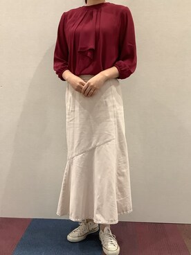 BRICK HOUSE by Tokyo Shirts 秋田イオンモール店さん（レディース・164cm）の夏コーディネート