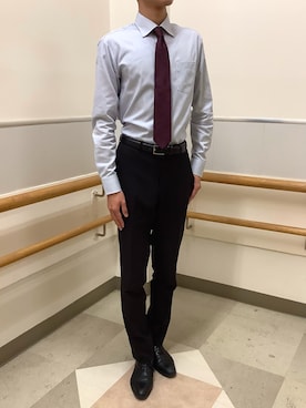 BRICK HOUSE by Tokyo Shirts 秋田イオンモール店さん（メンズ・184cm）の冬コーディネート