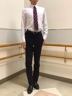 BRICK HOUSE by Tokyo Shirts 秋田イオンモール店さん（メンズ・184cm）の冬コーディネート