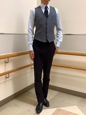 BRICK HOUSE by Tokyo Shirts 秋田イオンモール店さん（メンズ・184cm）の秋コーディネート