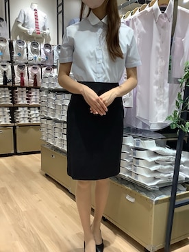 BRICK HOUSE by Tokyo Shirts 秋田イオンモール店さん（レディース・167cm）の夏コーディネート