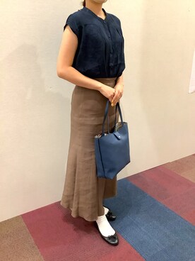 「summer」｜BRICK HOUSE by Tokyo Shirts 秋田イオンモール店さん（レディース・164cm）の夏コーディネート