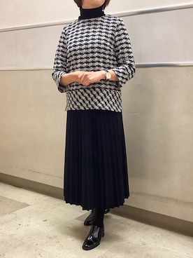 BRICK HOUSE by Tokyo Shirts 秋田イオンモール店さん（レディース・158cm）の冬コーディネート