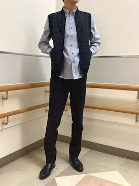 BRICK HOUSE by Tokyo Shirts 秋田イオンモール店さん（メンズ・184cm）の冬コーディネート