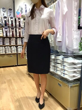 BRICK HOUSE by Tokyo Shirts 秋田イオンモール店さん（レディース・165cm）の春コーディネート