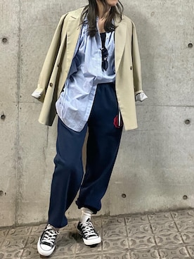 嶋津里美さんのコーディネート