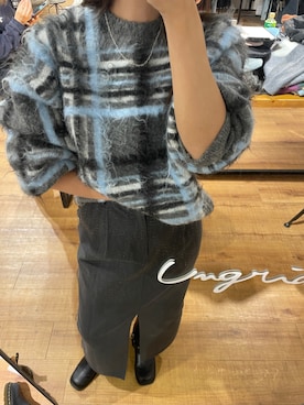 嶋津里美さん（レディース・161cm）の秋コーディネート