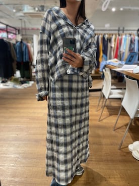 嶋津里美さん（レディース・161cm）の夏コーディネート