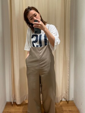 嶋津里美さん（レディース・161cm）の夏コーディネート