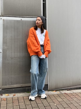 嶋津里美さん（レディース・161cm）の秋コーディネート