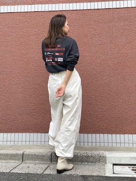 嶋津里美さん（レディース・161cm）の夏コーディネート