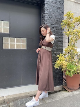 yukinaさん（レディース・161cm）の夏コーディネート