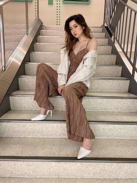 yukinaさん（レディース・161cm）の春コーディネート