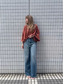 メッシュコンビショートブラウス｜アングリッド（Ungrid）アウトレット 