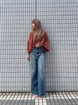 「Ungrid（アングリッド）のアイテム」を使った、伊藤友香さん（レディース・152cm）の秋コーディネート