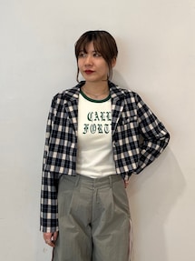 クロップドジャケット【セットアップ対応】｜ジュエティ（jouetie