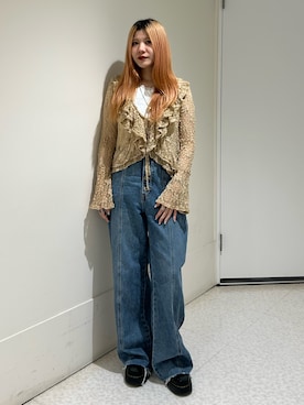 「jouetie（ジュエティ）のアイテム」を使った、AKICAさん（レディース・161cm）の夏コーディネート