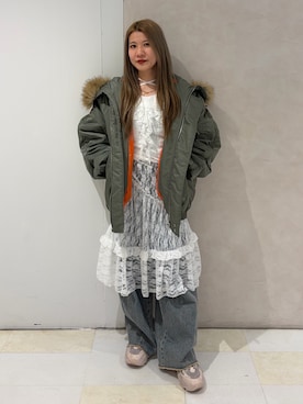 AKICAさん(レディース・161cm)の冬コーディネート