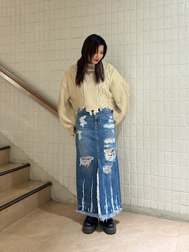 AKICAさん（レディース・161cm）の冬コーディネート