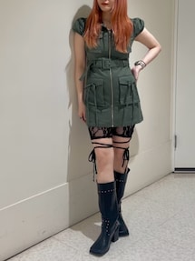 レースアップバイカーパンツ｜ジュエティ（jouetie）アウトレット公式