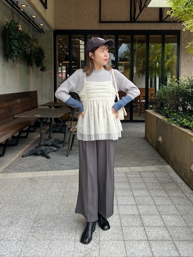 「thevon」｜sakuraさん（レディース・162cm）の秋コーディネート