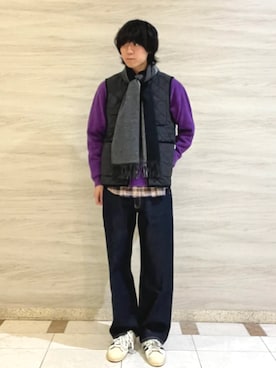 阪口さん（メンズ・180cm）の冬コーディネート