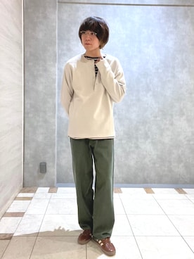 阪口さん(メンズ・180cm)の夏コーディネート