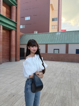 「NEUNA（ヌナ）のアイテム」を使った、risaa1213さん（レディース・167cm）の夏コーディネート