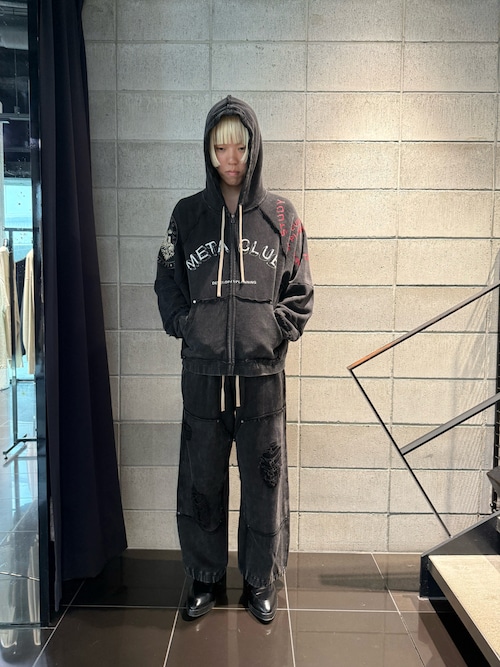DankeSchon/ダンケシェーン/490HW CHEMICAL ZIP HOODIE