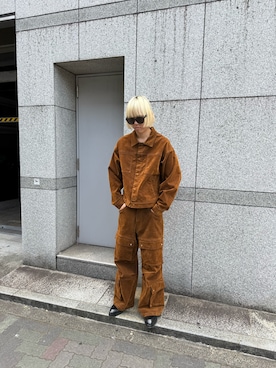 「アイテム（デニムジャケット）」を使った、しゅんさん（メンズ・180cm）の夏コーディネート